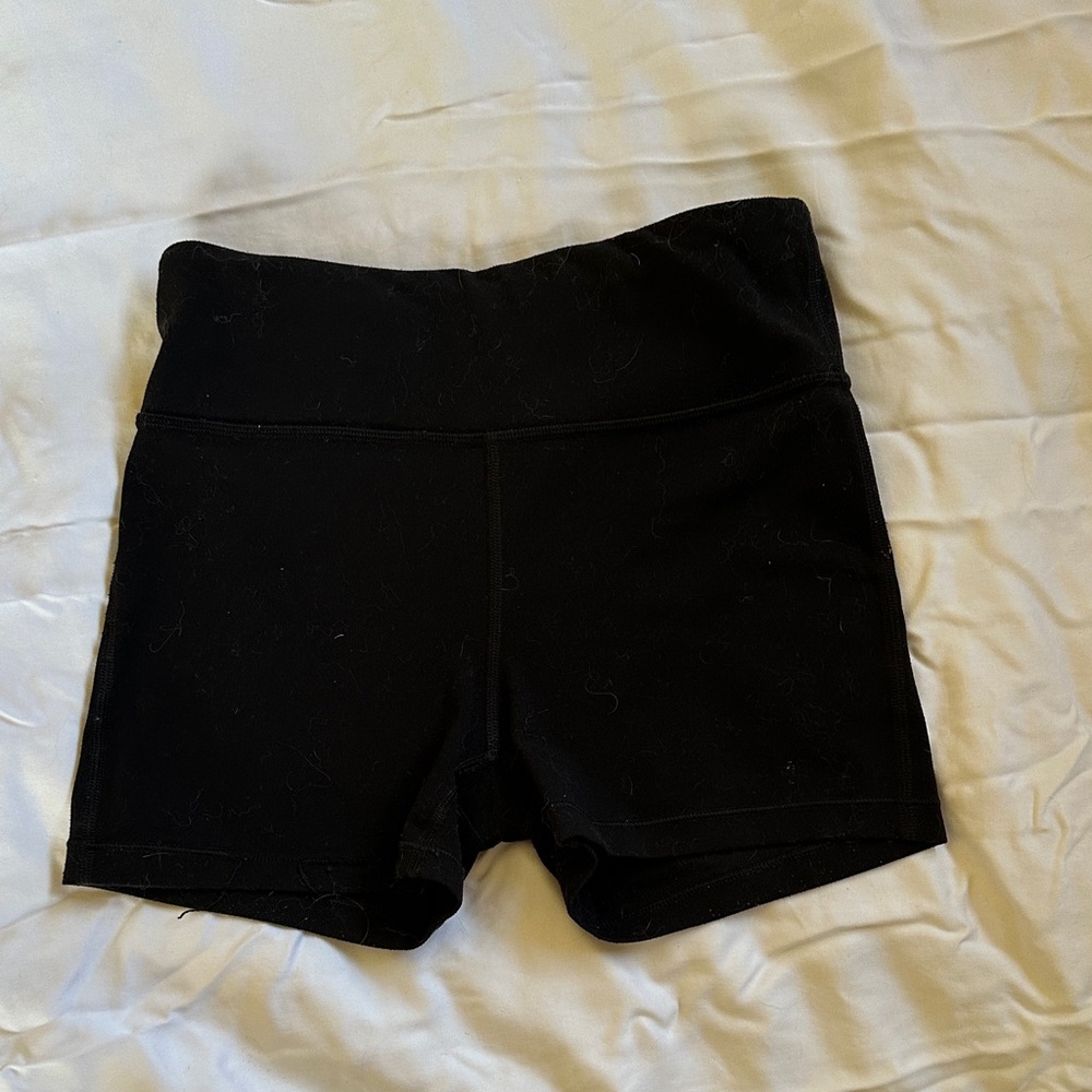 Athleta Girl Black Bike Shorts